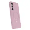 Galaxy S25 Fe Regal Magsafe Standlı Kapak - Açık Pembe