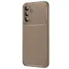 Galaxy S26 Plus Auto Fus Karbon Kapak - Kahverengi