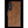 Galaxy S26 Plus Trend S Plus Kapaklı Kılıf - Taba
