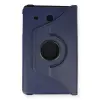 Galaxy T560 Tab E 9.7 Kılıf 360 Tablet Deri Kılıf - Lacivert