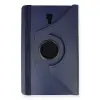 Galaxy T590 Tab A 10.5 Kılıf 360 Tablet Deri Kılıf - Lacivert