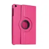 Galaxy Tab A11 360 Tablet Deri Kılıf - Pembe
