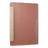 Galaxy Tab A9 Plus Kılıf Kalemlikli Mars Tablet Kılıfı - Rose Gold