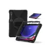 Galaxy X610 Tab S9 Fe Plus 12.4 Kılıf Amazing Tablet Kapak - Siyah
