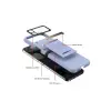 Galaxy Z Flip 3 Kılıf Belt Flip Kapak - Siyah