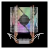GAMDIAS BOREAS E1-210 Lite 92mm CPU  Kule Tipi Hava Soğutma Doğrudan Temas Teknolojisine Sahip 2 adet Gelişmiş Bakır Isı Borusu (AMD AM5 ve INTEL Tüm işlemciler ile uyumlu)(1923)