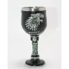 Game Of Thrones House Stark 3D Kabartmalı Çelik Kadeh Bardak