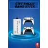 Game Stick 4K Retro Çift Kollu Atari Oyunlari +20000 Oyunlu Konsol Nostalji