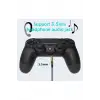 Gamepad Bluetooth bağlantılı siyah Playstation 4 uyumlu 1 yıl garantili kablolu kablosuz