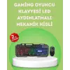 Gaming Klavye ve Mouse Seti PG8018 – Dayanıklı Tuşlar Hızlı Komut