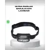 Gece Balıkçılığı İçin Ultra Parlak Şarjlı Kafa Lambası | 4 Işık Modu + USB Şarj