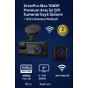 Gece Görüşlü 1080p Araç İçi Kamera 3 Kamera Seti LCD Ekranlı G Sensörlü Geniş Açılı