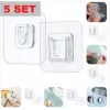 Geçmeli Klips Eşya Sabitleme Askısı 5 Set Bx40