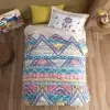 Genç Ranforce Tek Kişilik Nev Takımı Boho v1 Bej
