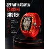 Geniş Ekranlı Akıllı Saat Şık ve Modern Tasarım Yeni Nesil