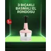 Geniş Hazneli Manuel Doğrayıcı Ev Tipi Kullanım