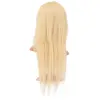 Gerçek Front Lace Düz Platin Tül Peruk / 60/65cm