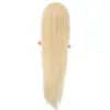 Gerçek Front Lace Düz Platin Tül Peruk / 80/85cm