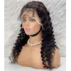 Gerçek Front Lace Tül Peruk / Derin Daalı / Doğal 60/65cm