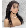 Gerçek Front Lace Tül Peruk / Derin Daalı / Doğal 65/70cm