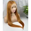Gerçek Front Lace Tül Peruk / Düz / Bakır 70/75cm
