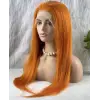 Gerçek Front Lace Tül Peruk / Düz / Canlı Bakır 70/75cm