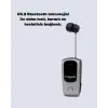 Geri Çekilebilir Kablolu Bluetooth İş Kulaklığı