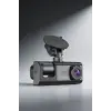 Geri Görüş Kameralı 3 Kameralı Araç İçi Kamera Gece Görüşlü Dashcam