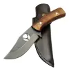 Geyikli Ycl3 Eskitme cı Bıçağı 20cm - Ahşap Sap, Kılıflı