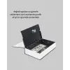 Gizli Kitap Kasa – Metal Gövdeli, Anahtarlı