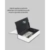 Gizli Kitap Kasa – Metal Gövdeli Anahtarlı