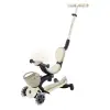 Globber Go Up Baby 360 Işıklı Scooter Koyu Bej