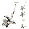 Globber Go Up Baby 360 Işıklı Scooter Koyu Bej