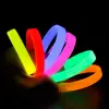 Glow Partisi Fosforlu Ekstra Kalın Bileklik 6 Renk 6’lı Set – Baskı Yapılabilir