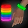 Glow Partisi Glow Ekstra Kalın Fosforlu Bileklik  6 Renk 6 Adet Bx40