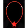 Karanlıkta Yanan Glow Stick Yıldız Kolye - 6 Adet