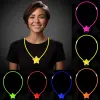 Glow Stick Yıldız Kolye - Glow Kolye - Glow Stick Partisi Yıldız Kolye 6 Adet Bx40