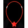 Glow Stick Yıldız Kolye - Glow Kolye - Glow Stick Partisi Yıldız Kolye 6 Adet Bx40