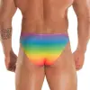 Gökkuşağı Desenli Erkek Slip