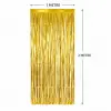 Gold Metalize Parti Perdesi 100x200 cm – Kapı ve Arka Fon Perdesi