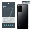GOR Huawei P40 Kamera Korumalı Ultra Slim Silikon Kılıf-(5775)
