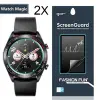 Gor Huawei Watch Magic 2 Darbe Emici Ekran Koruyucu 2 Adet Set-(5775)
