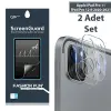 GOR iPad Pro 11 İPad Pro 12.9 2020-2021 3D Cam Kamera Koruyucu 2 SET-(5775)