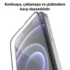 GOR iPhone 13 Mini 5.4 9D Hardening Tempered Full Cam Ekran Koruyucu-(5775)