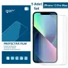 GOR iPhone 13 Pro Max Darbe Emici Ekran Koruyucu Jelatin 5 Adet Set-(5775)