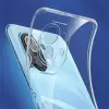 GOR Xiaomi Mi 11 Kılıf Kamera Korumalı Şeffaf Silikon Kılıf-(5775)