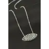 Göz Zirkon Taşlı Kolye