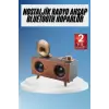 Gramafon Radyo Bluetooth Hoparlör Nostaljik Radyo FM Radyo