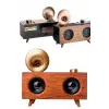 Gramafon Radyo Bluetooth Hoparlör Nostaljik Radyo FM Radyo