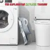 Gri Merdivenli Çocuk Klozet Tuvalet Eğitimi Aparatı